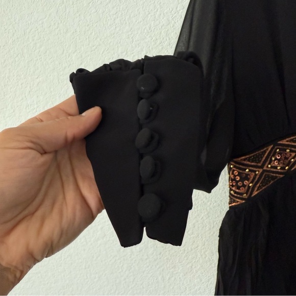 Paula Richi- Long Sleeve Chiffon Style Top - 38 - Picture 6 of 9